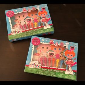 Two Lalaloopsy Paper Doll Fashion Sets
